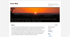 Desktop Screenshot of inner-wild.org